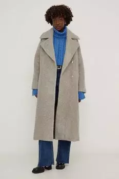 Пальто Answear Lab, бежевый