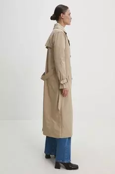 Пальто Answear Lab, бежевый