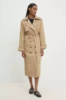 Пальто Answear Lab, бежевый