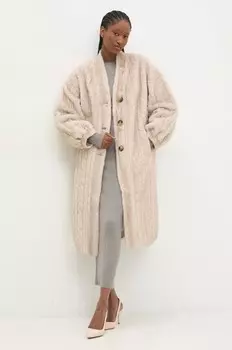 Пальто Answear Lab, бежевый