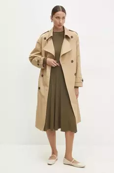 Пальто Answear Lab, бежевый