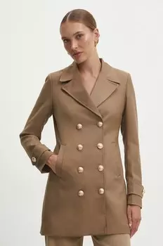 Пальто Answear Lab, бежевый