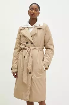 Пальто Answear Lab, бежевый