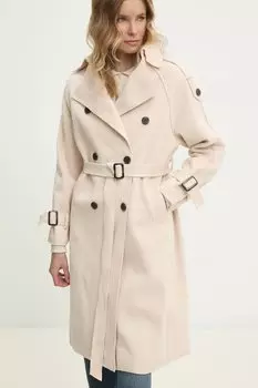 Пальто Answear.Lab, бежевый