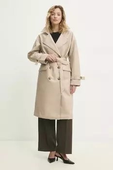 Пальто Answear.Lab, бежевый