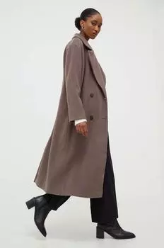Пальто Answear Lab, коричневый