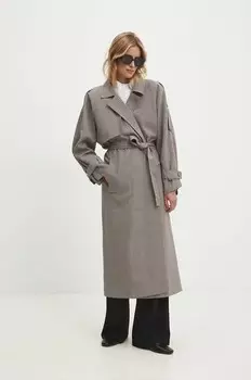 Пальто Answear Lab, серый