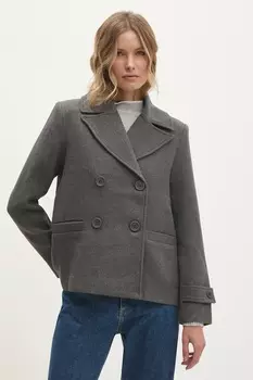 Пальто Answear.Lab, серый