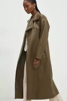 Пальто Answear Lab, зеленый