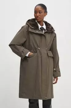 Пальто Answear Lab, зеленый