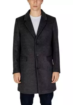 Пальто Antony Morato с лацканами, темно-серый