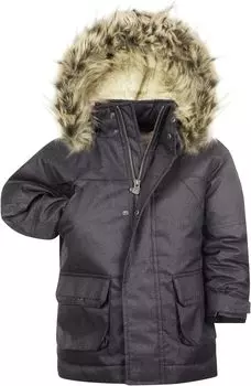 Пальто Appaman Down Insulated & Fleece Lined Denali Coat, цвет Black Herringbone
