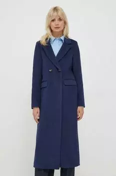 Пальто Artigli, темно-синий