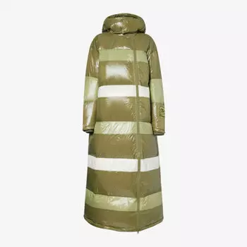 Пальто Askja из переработанного полиамида с воротником-воронкой 66 North, синий