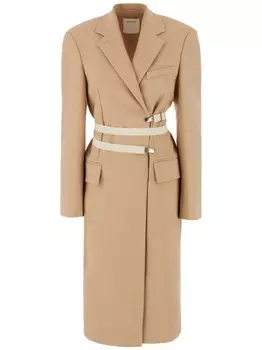 Пальто Ассиро Sportmax, нейтральный цвет