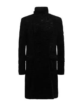 Пальто Balmain, черный
