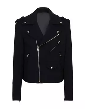 Пальто Balmain, черный