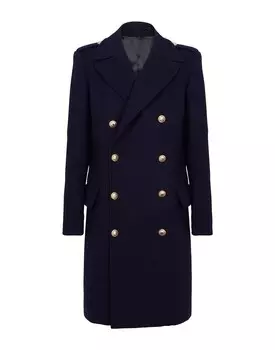 Пальто Balmain, синий