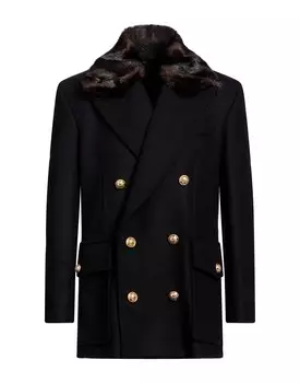 Пальто Balmain, синий