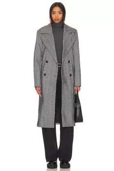 Пальто Bardot Classic Chevron, цвет Grey Chevron
