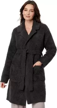 Пальто Barefoot Dreams CozyChic Teddy Coat, цвет Carbon