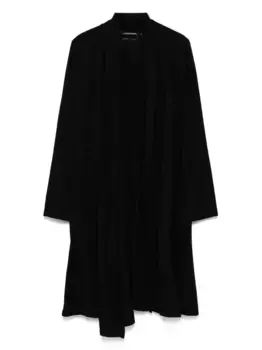 Пальто без застежки Julius, черный