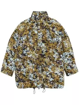 Пальто Bimba y Lola цвета охры Leomimosa, зеленый