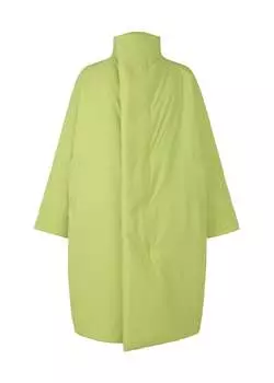 Пальто blank duvet coat Homme Pliss Issey Miyake, зеленый