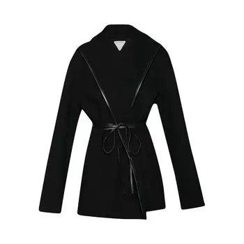 Пальто Bottega Veneta Черное