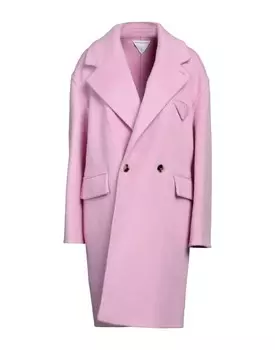 Пальто Bottega Veneta, розовый