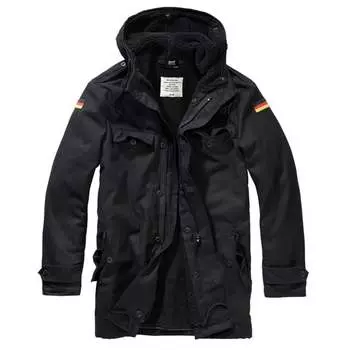 Пальто Brandit Bundeswehr Flag, черный