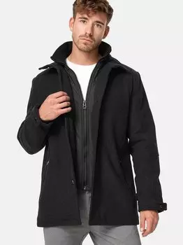 Пальто бретани Indicode, серый