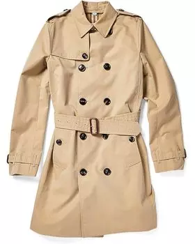 Пальто Burberry Kids Mayfair Coat, цвет Honey