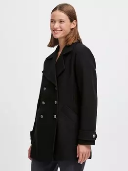 Пальто bycaline из шерсти B.Young, черный