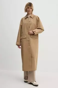 Пальто Calvin Klein Jeans, бежевый