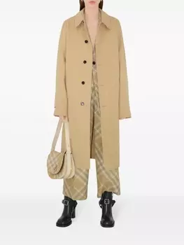 Пальто Car Burberry, бежевый