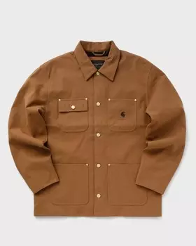 Пальто Carhartt Wip Suede Michigan Coat, цвет hamilton brown