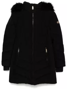 Пальто Chevron Scuba Michael Michael Kors, черный