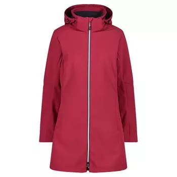 Пальто CMP Longline Softshell 3A08326, красный