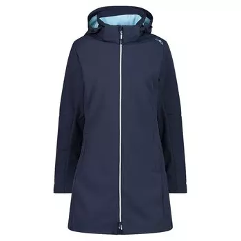 Пальто CMP Longline Softshell 3A08326, синий