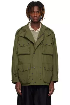 Пальто цвета хаки NEEDLES