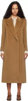 Пальто цвета загара Эстремо Max Mara