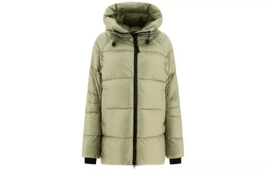 Пальто Cypress с капюшоном и застежкой-молнией Canada Goose, зеленый