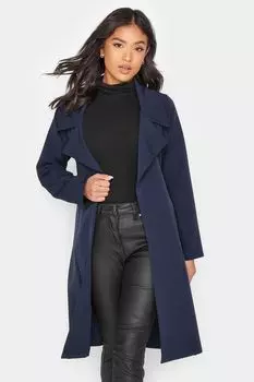 Пальто дастер Pixiegirl Petite, синий