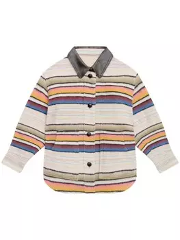 Пальто Dayvi в полоску MARANT TOILE, нейтральный цвет