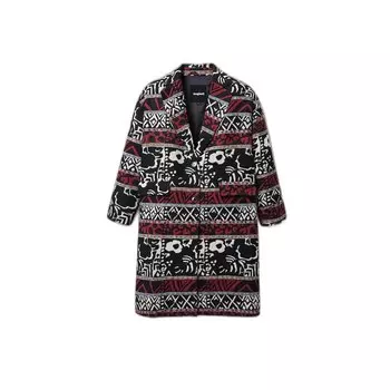 Пальто Desigual Dev, черный