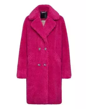 Пальто длинное Iconic Plein PHILIPP PLEIN, фуксия