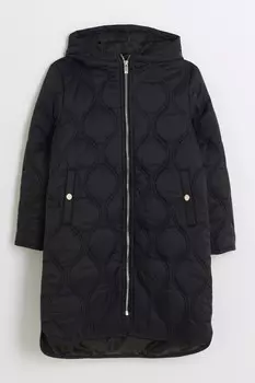 Пальто для девочек River Island, черный