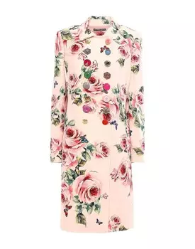 Пальто Dolce&Gabbana, розовый
