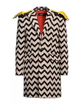 Пальто Dsquared2, бежевый